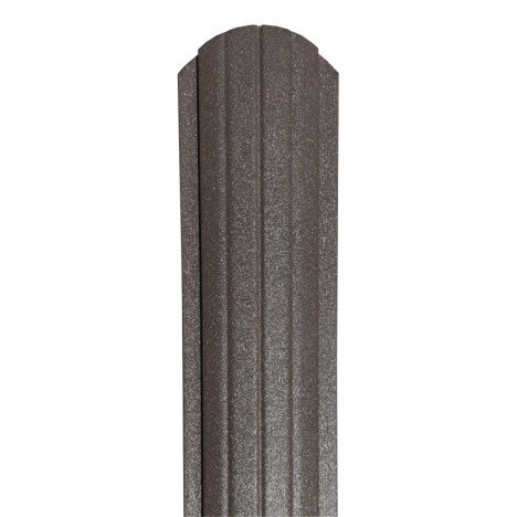 Sipca Gard Metalica Maro Inchis Structurat, Grosime 0.5 mm, Latime 110 mm, Finisaj Mat Ral 8019
